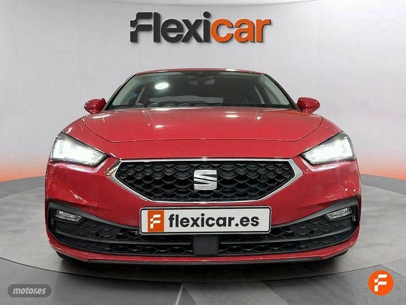 Usado Seat Leon XCELLENCE 110 CV (80 kW) 2021 Rojo Utilitario