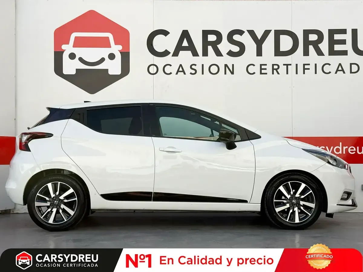 Usado Nissan Micra 92 CV (67 kW) 2021 Blanco Utilitario