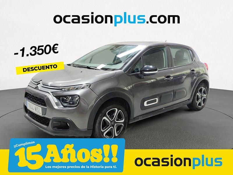 Gris Usado 2024 Citroën C3 Utilitario | 14.500 € (Precio justo) - Imagen 1/4