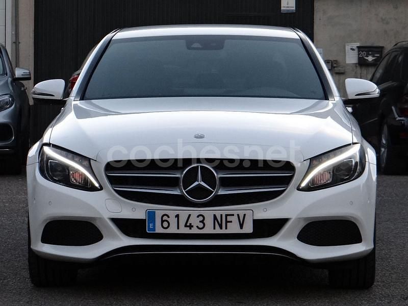 Usado Mercedes C350e 279 CV (205 kW) 2017 Blanco Berlina