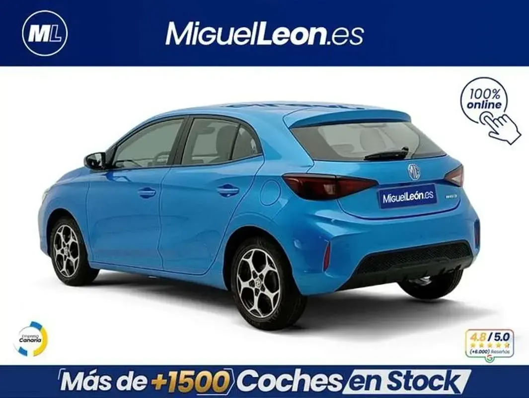 Nuevo MG MG3 Comfort 116 CV (85 kW) 2025 Azul Utilitario