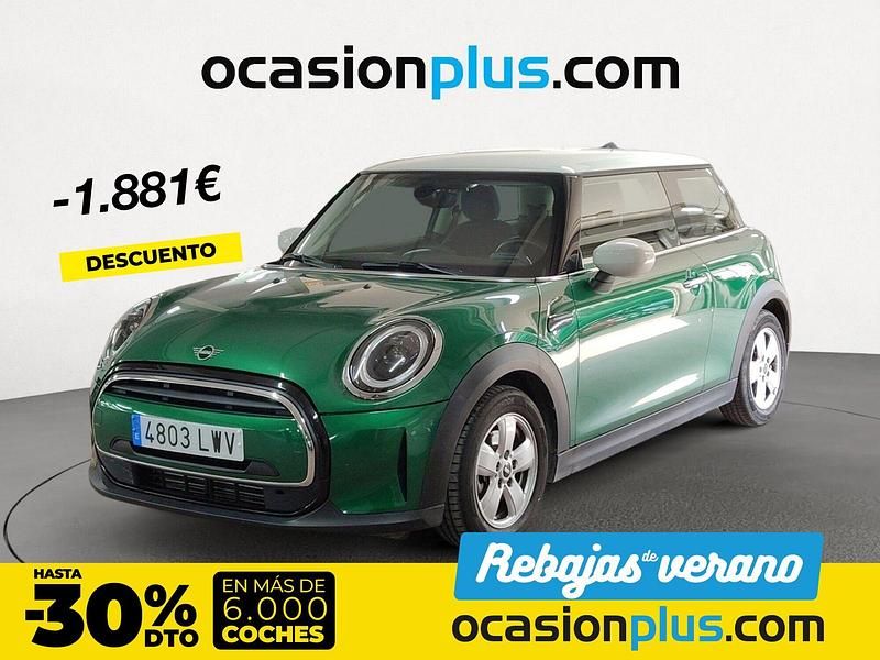 Verde Usado 2022 Mini Cooper Utilitario | 20.700 € (Precio justo) - Imagen 1/4