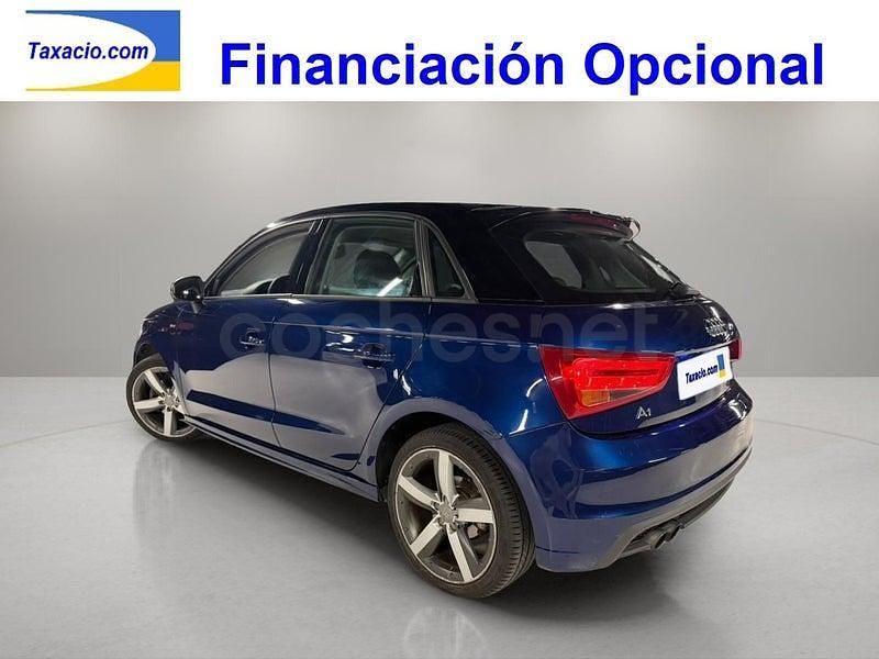 Brugt Audi A1 Sportback Ambition 122 HK (89 kW) 2014 Blå Hatchback