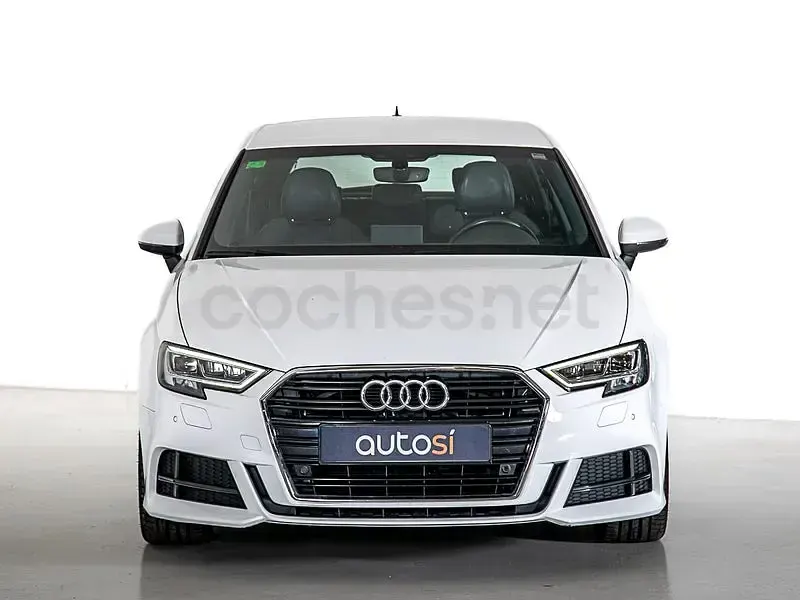Usado Audi A3 S-Line 116 CV (85 kW) 2020 Blanco Berlina