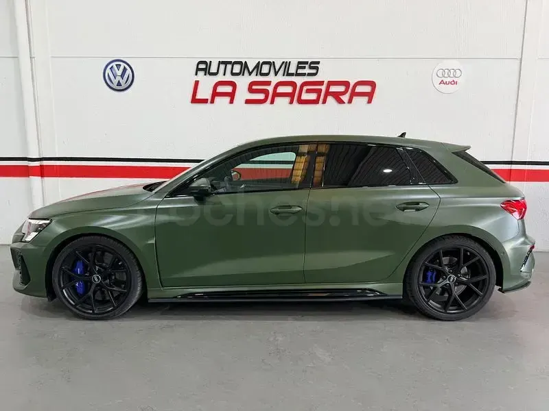 Usado Audi RS3 400 CV (294 kW) 2022 Verde Berlina