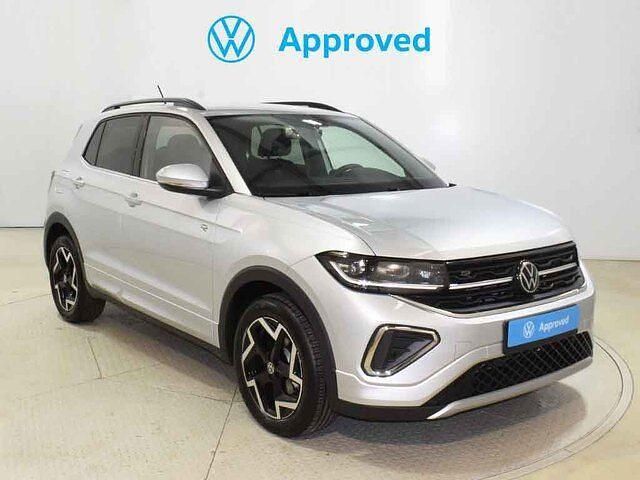 Gris / plata Usado 2025 VW T-Cross R-line SUV | 25.800 € (Caro) - Imagen 1/4