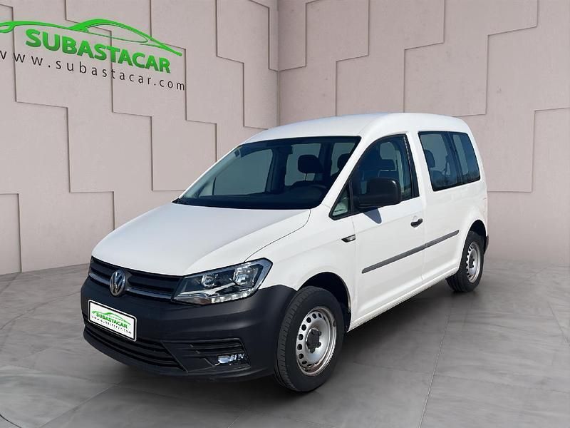 Usado VW Caddy 75 CV (55 kW) 2019 Blanco Monovolumen