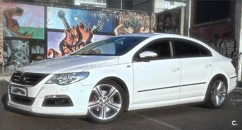 Usado VW Passat R-line 200 CV (147 kW) 2010 Blanco Berlina