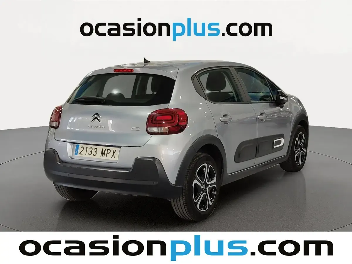 Usado Citroën C3 PureTech 83 CV (61 kW) 2024 Gris Utilitario