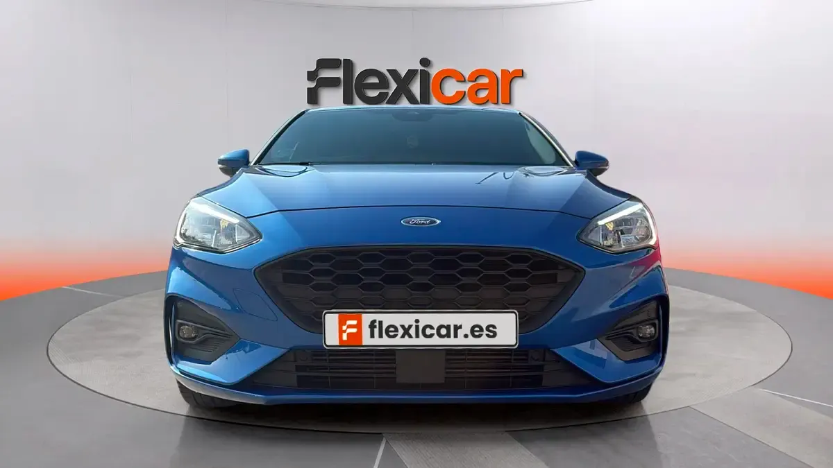 Usado Ford Focus ST-Line 125 CV (91 kW) 2020 Azul Berlina