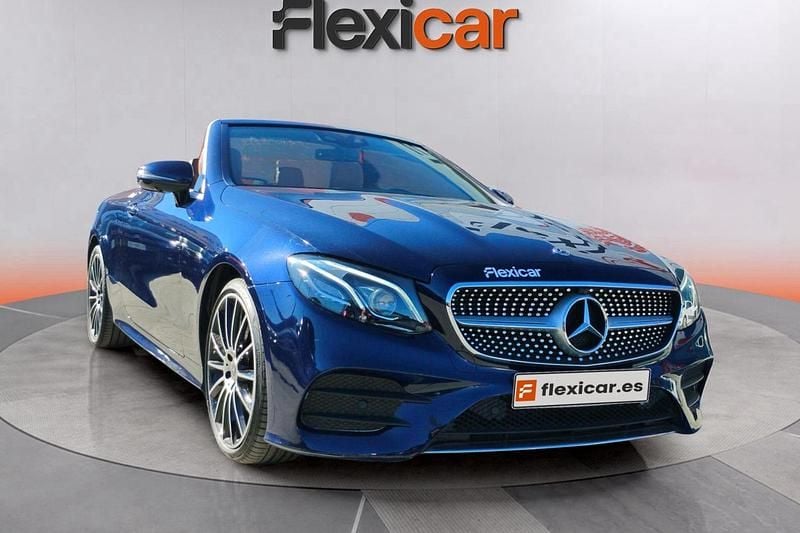 Azul Usado 2018 Mercedes E400 Descapotable | 39.990 € (Super precio) - Imagen 1/4