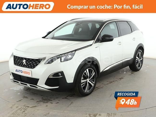 Blanco Usado 2019 Peugeot 3008 GT-line SUV | 14.299 € (Precio justo) - Imagen 1/3