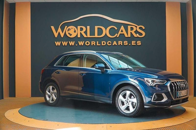 Azul Usado 2021 Audi Q3 Advanced SUV | 29.775 € (Precio justo) - Imagen 1/4
