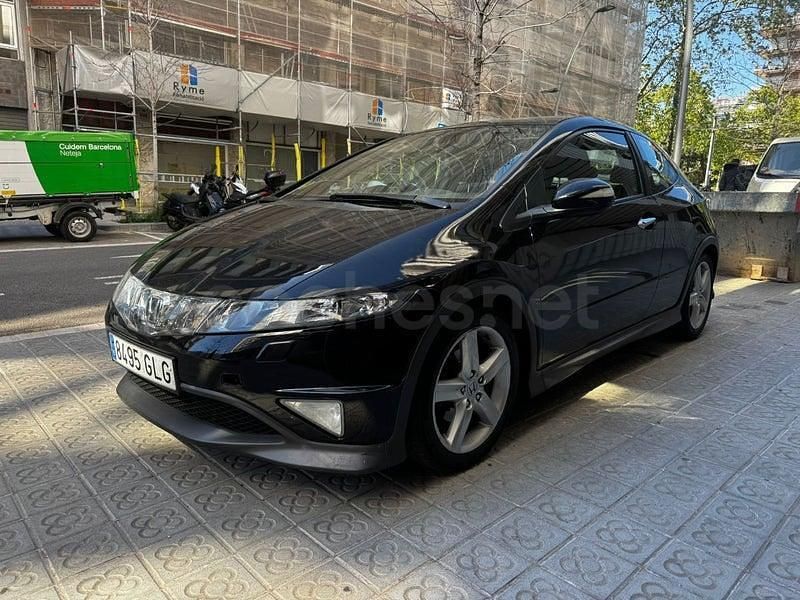 Usado Honda Civic Type S 140 CV (102 kW) 2009 Negro Berlina