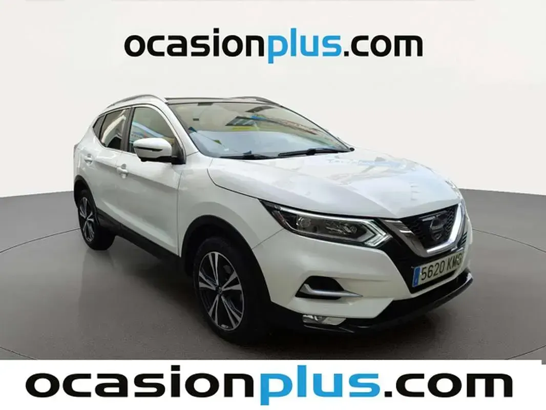 Usado Nissan Qashqai N-Connecta 110 CV (80 kW) 2018 Blanco SUV