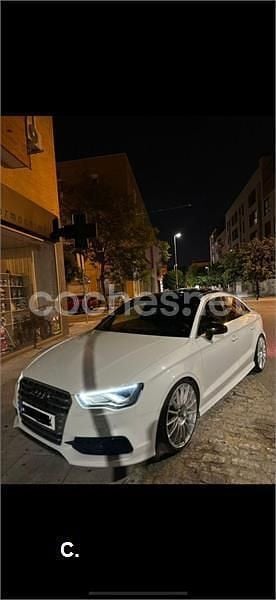 Usado Audi S3 300 CV (220 kW) 2014 Blanco Berlina