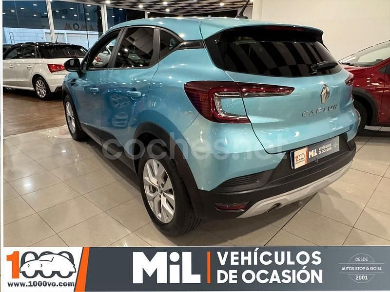 Usado Renault Captur Intens 90 CV (66 kW) 2021 Azul SUV