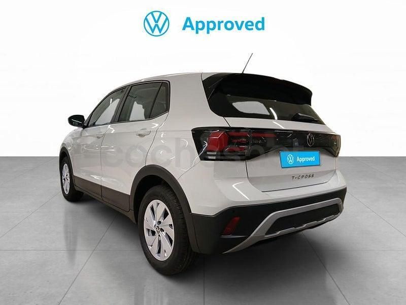 Usado VW T-Cross 95 CV (69 kW) 2025 Blanco SUV