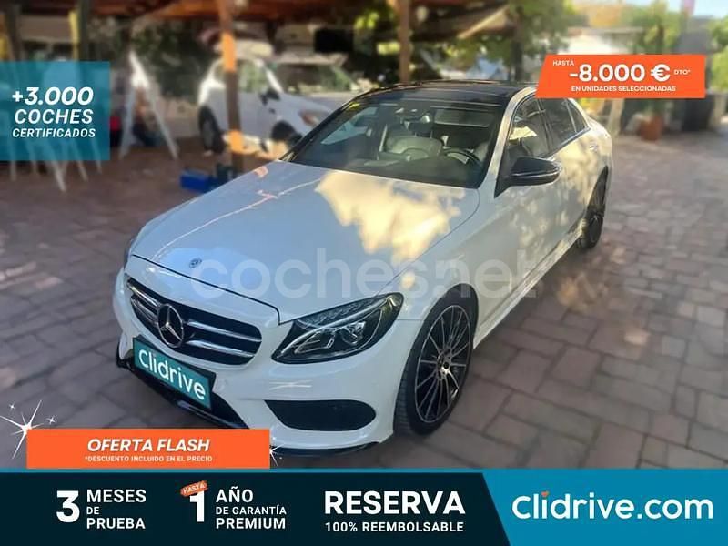 Blanco Usado 2018 Mercedes C250 Berlina | 22.490 € (Precio justo) - Imagen 1/4