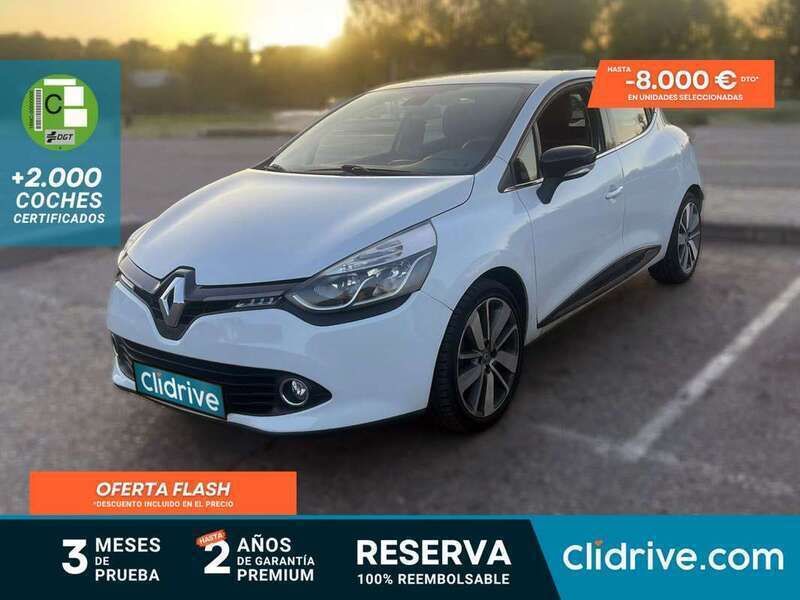 Blanco Usado 2015 Renault Clio IV Utilitario | 9490 € (Un poco caro) - Imagen 1/3