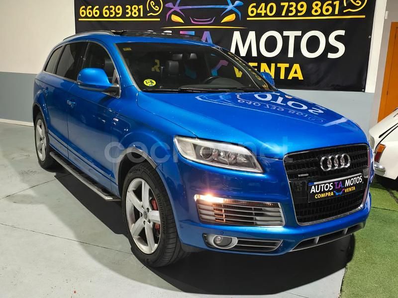 Azul Usado 2007 Audi Q7 SUV | 10.990 € (Precio justo) - Imagen 1/4