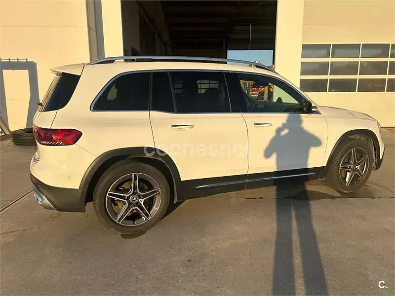 Usado Mercedes GLB200 150 CV (110 kW) 2021 Blanco SUV