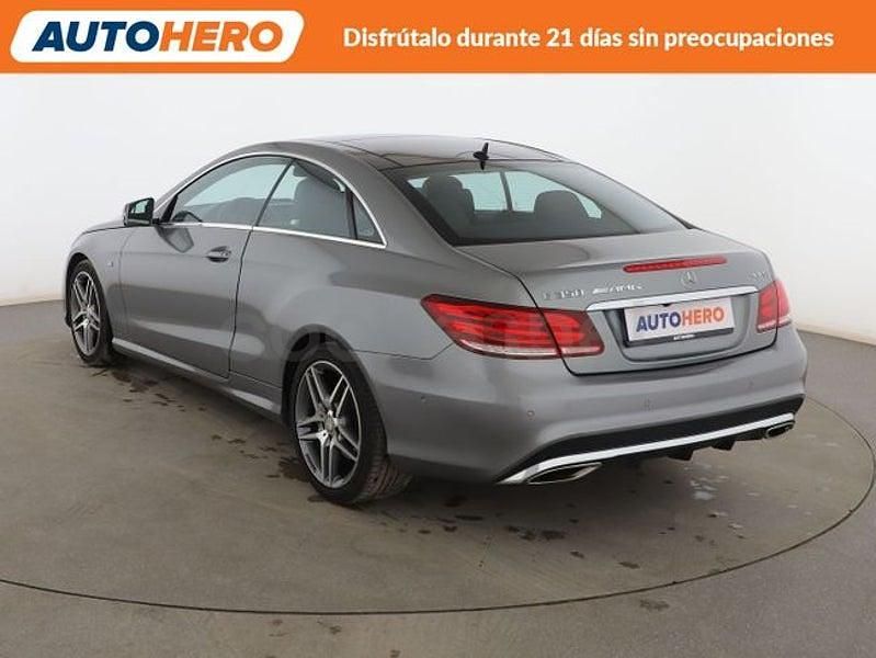 Usado Mercedes E350 258 CV (189 kW) 2015 Gris / plata Coupe
