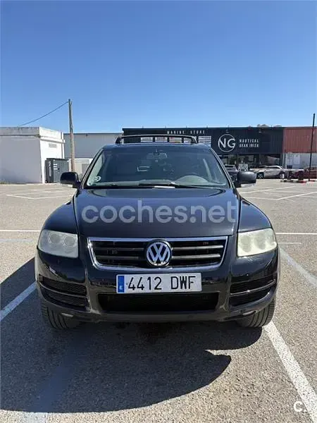 Usado VW Touareg 310 CV (228 kW) 2004 Negro SUV