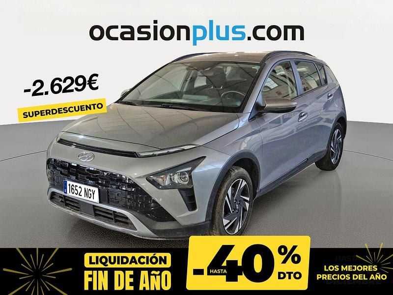 Gris / plata Usado 2022 Hyundai Bayon SUV | 12.490 € (Precio justo) - Imagen 1/4