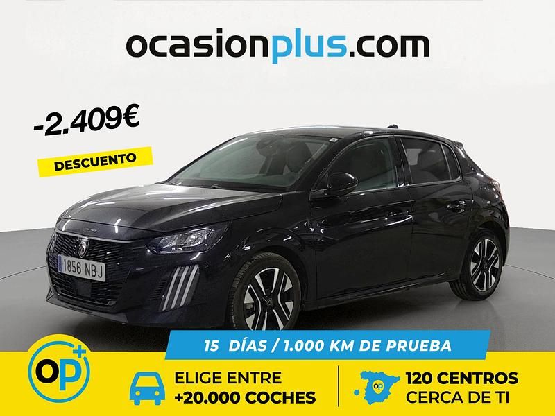 Usado Peugeot 208 Allure 100 CV (73 kW) 2025 Negro Utilitario
