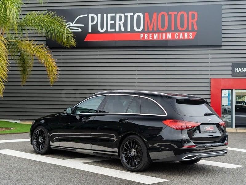Usado Mercedes C200 163 CV (119 kW) 2022 Negro Familiar