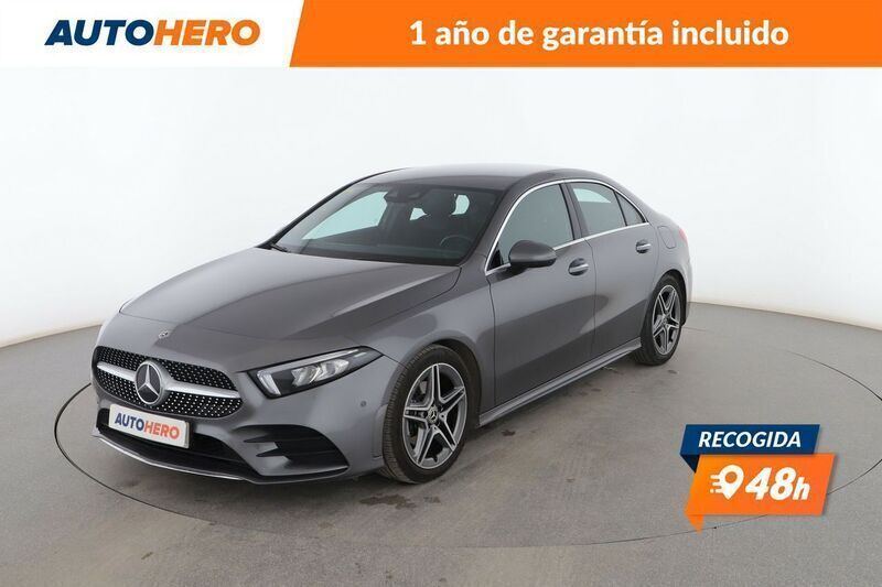 Gris Usado 2020 Mercedes A200 AMG line Berlina | 26.799 € (Buen precio) - Imagen 1/3