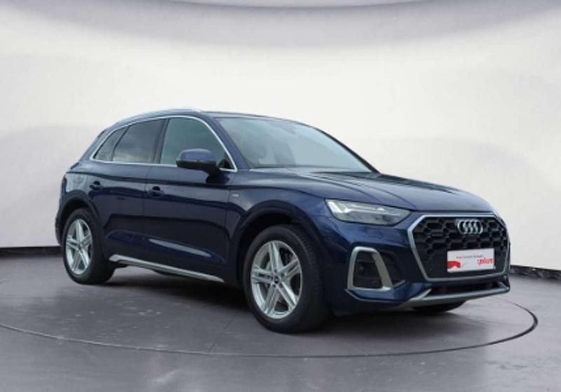 Usado Audi Q5 S-Line 367 CV (269 kW) 2022 Azul SUV