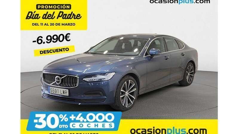 Azul Usado 2022 Volvo S90 Momentum Berlina | 29.910 € (Buen precio) - Imagen 1/4