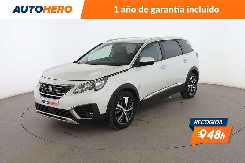 Blanco Usado 2019 Peugeot 5008 Allure Monovolumen | 18.190 € (Precio justo) - Imagen 1/3