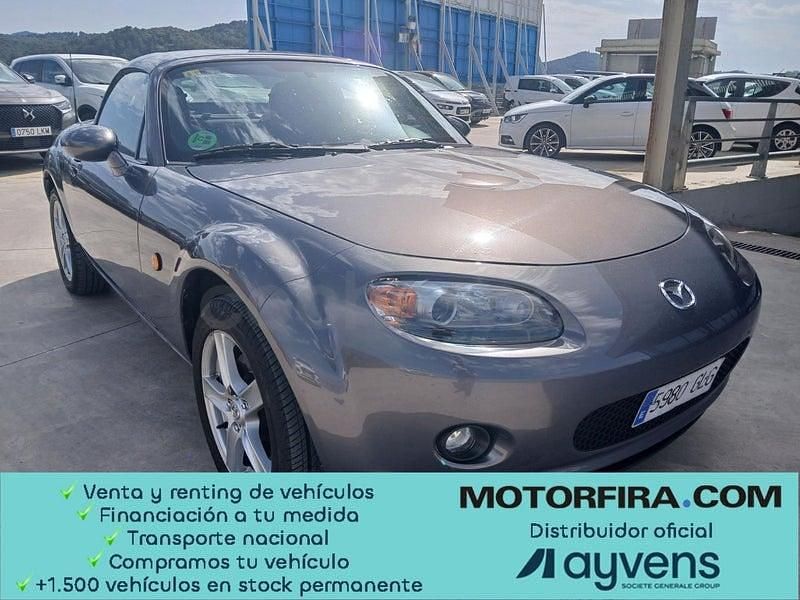 Usado Mazda MX5 Active 126 CV (92 kW) 2009 Gris / plata Descapotable