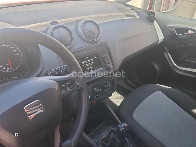 Brugt Seat Ibiza Reference 75 HK (55 kW) 2015 Rød Sedan