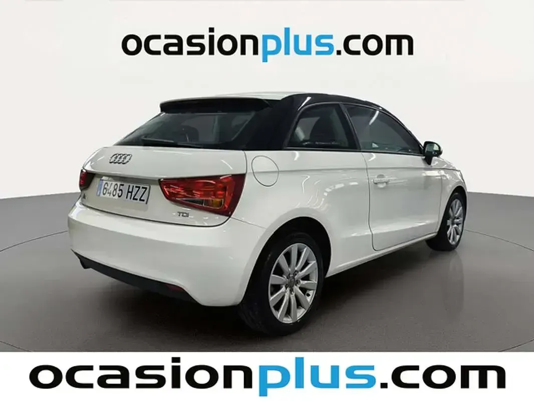 Usado Audi A1 90 CV (66 kW) 2014 Blanco Utilitario
