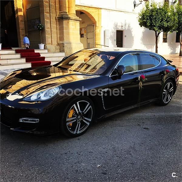 Usado Porsche Panamera Turbo 500 CV (367 kW) 2010 Marrón Berlina
