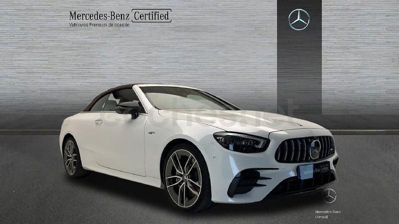 Usado Mercedes E53 AMG 435 CV (319 kW) 2022 Blanco Descapotable