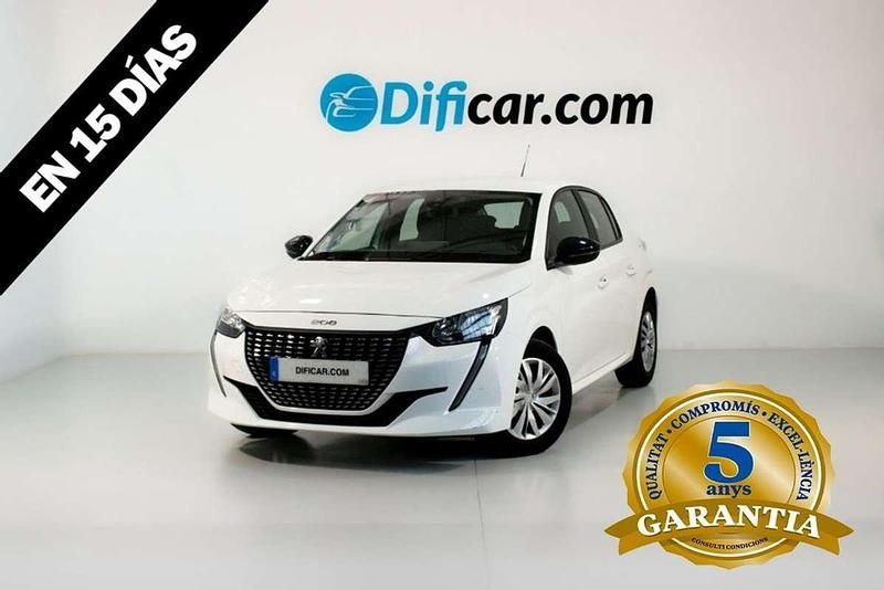 Blanco Usado 2022 Peugeot 208 Active Utilitario | 13.490 € (Buen precio) - Imagen 1/1