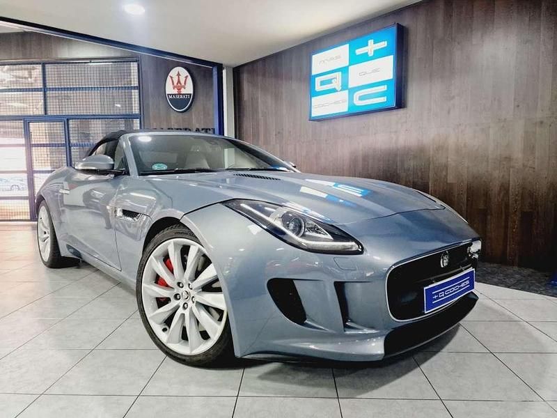 Gris Usado 2014 Jaguar F-Type S Descapotable | 39.990 € - Imagen 1/4