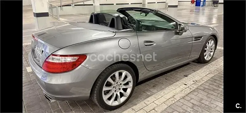 Usado Mercedes SLK200 184 CV (135 kW) 2012 Beige Descapotable