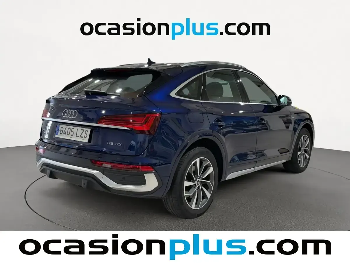 Usado Audi Q5 S-Line 163 CV (119 kW) 2022 Azul SUV