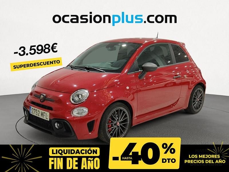 Rojo Usado 2023 Abarth 595 Utilitario | 23.450 € (Precio justo) - Imagen 1/4