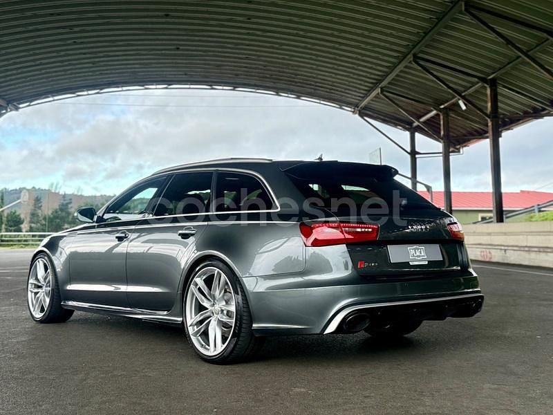 Usado Audi RS6 Comfort 560 CV (411 kW) 2014 Gris / plata Familiar