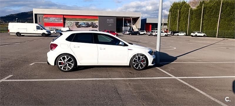 Usado VW Polo GTI 200 CV (147 kW) 2019 Blanco Utilitario
