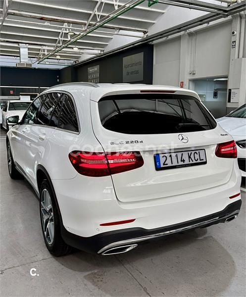 Blanco Usado 2017 Mercedes GLC220 Exclusive SUV | 27.500 € (Buen precio) - Imagen 1/4