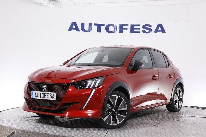 Granate Usado 2021 Peugeot e-208 GT Utilitario | 17.350 € (Buen precio) - Imagen 1/4