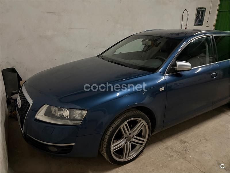 Usado Audi A6 S-Line 225 CV (165 kW) 2005 Azul Familiar